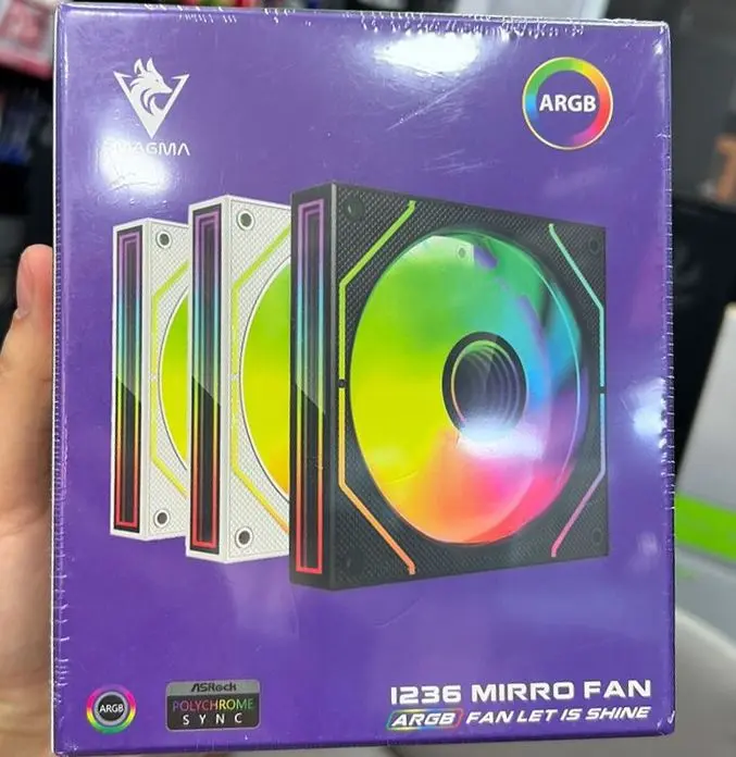 PACK FAN MAGMA 1236 MIRRO WHITE ARGB